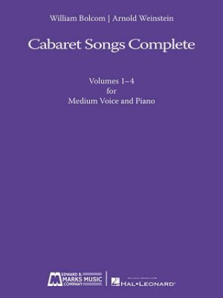 Kniha BOLCOM CABARET SONGS COMP VOL14 BK William Bolcom