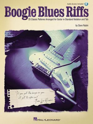 Kniha Boogie Blues Riffs Dave Rubin