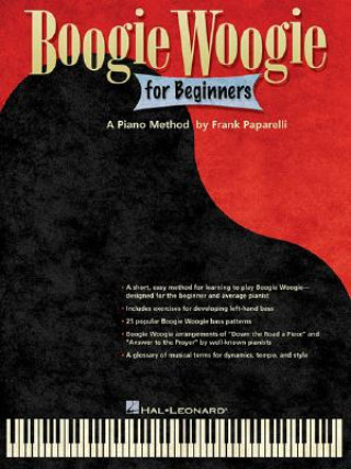 Könyv Boogie Woogie for Beginners Frank Paparelli