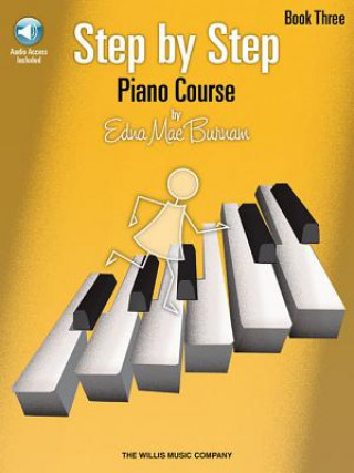 Carte Step by Step Piano Course - Book 3 with CD Edna Mae Burnam