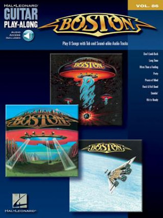 Kniha BOSTON GUITAR PLAY ALONG VOL 86 BK & CD Boston