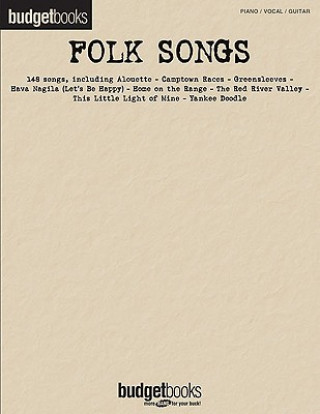 Knjiga Budgetbooks - Folk Songs Hal Leonard Corp