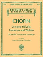 Tlačovina Complete Preludes, Nocturnes & Waltzes Frederic Chopin