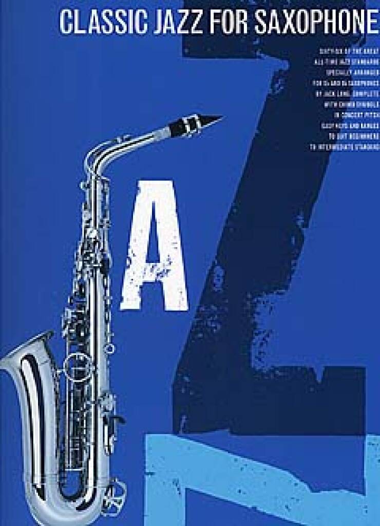 Knjiga Classic Jazz for Saxophone LONG