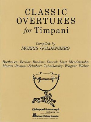Carte CLASSIC OVERTURES FOR TIMPANI BK Morris Goldenberg
