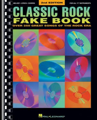 Book Classic Rock Fake Book Hal Leonard Corp