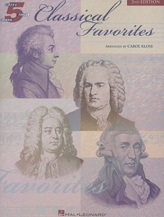 Książka CLASSICAL FAVES KLOSE 5 FINGER PF Hal Leonard Corp