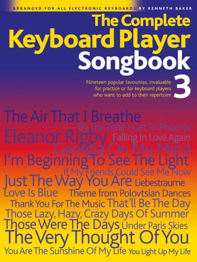 Kniha Complete Keyboard Player Kenneth Baker