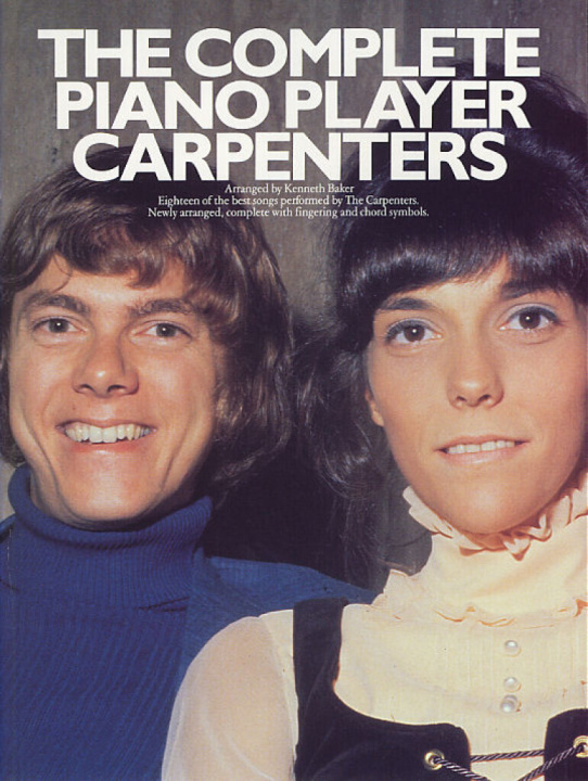 Boek Complete Piano Player CARPENTERS (ARTIST)