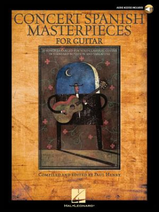 Libro Concert Spanish Masterpieces for Guitar Henry