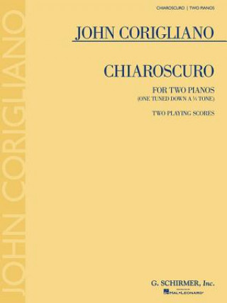 Knjiga CORIGLIANO CHIAROSCURO TWO PIANOS SC John Corigliano