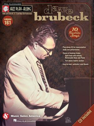 Knjiga Jazz Play-Along Volume 161 Dave Brubeck