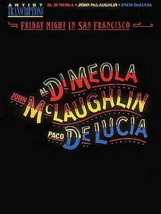 Kniha DI MEOLA MCLAUGHLIN DELUCI FRDY NGHT John Mclaughlin