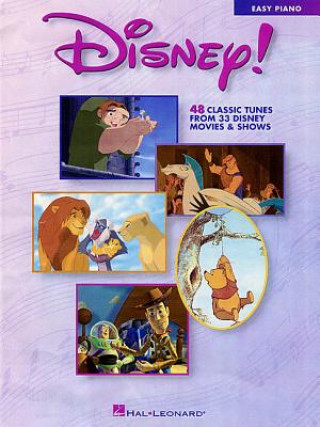 Kniha Disney! (Easy Piano) Hal Leonard Publishing Corporation