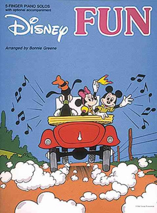 Kniha Disney Fun - 5 Finger Piano Solos Josef Haydn Franz