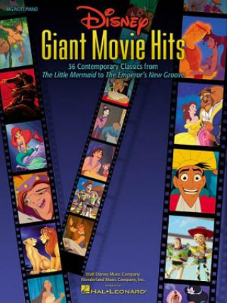 Carte Disney Giant Movie Hits Hal Leonard Corp
