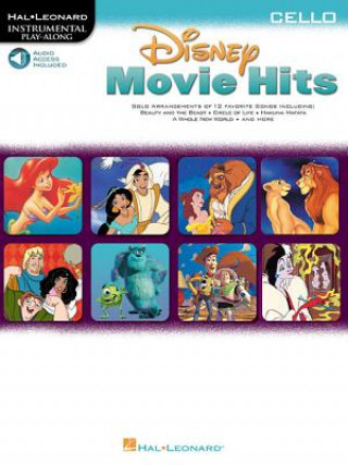 Książka Disney Movie Hits (Cello) Hal Leonard Corp