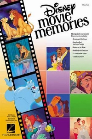 Kniha Disney Movie Memories - Piano Solos 