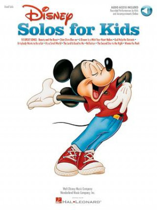 Kniha Disney Solos for Kids Hal Leonard Corp