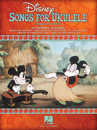 Książka Disney Songs for Ukulele 