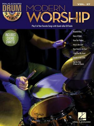 Książka DPA VOL 27 MODRN WORSHIP DRUMS BKCD 