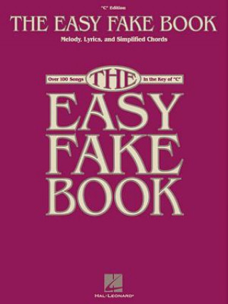 Książka Easy Fake Book Hal Leonard Corp