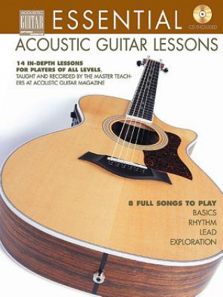 Książka Essential Acoustic Guitar Lessons Hal Leonard Corp