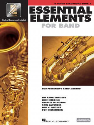 Carte ESSENTIAL ELEMENTS 2000 2 TSAX BKCD Hal Leonard Corp