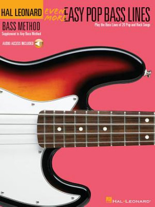 Kniha Even More Easy Pop Bass Lines Hal Leonard Publishing Corporation