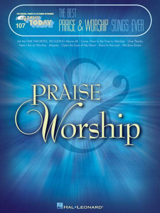 Carte EZ PLAY VOL 107 BEST PRAISEWORSHIP 