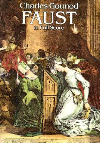 Kniha Faust in Full Score Charles Gounod