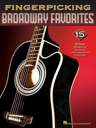 Carte Fingerpicking Broadway Favorites Hal Leonard Corp