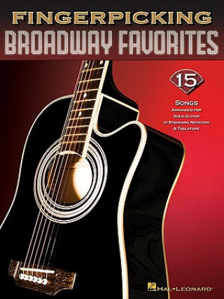 Książka Fingerpicking Broadway Favorites Hal Leonard Corp