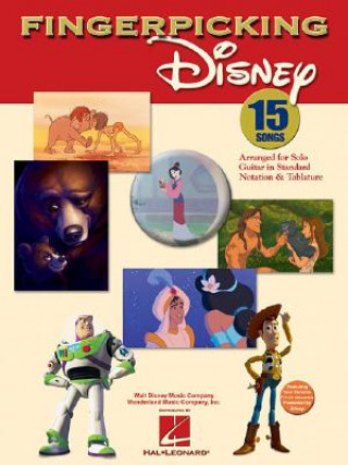 Kniha Fingerpicking Disney Hal Leonard Corp