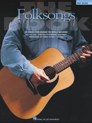 Kniha Folksongs Book (Easy Guitar) Hal Leonard Corp