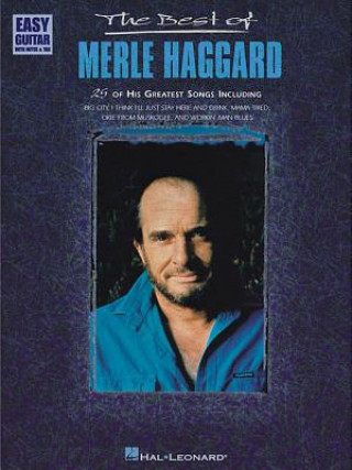 Könyv HAGGARD MERLE THE BEST OF GTR TAB BK Merle Haggard