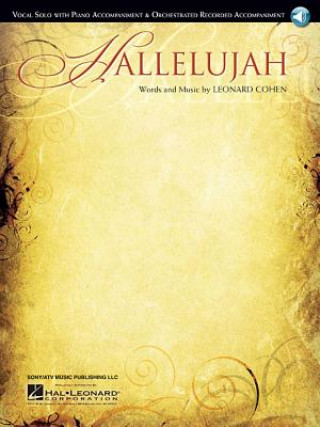Könyv Hallelujah - Vocal Solo/Piano Accompaniment 