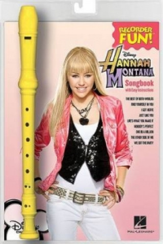 Kniha Recorder Fun! Hannah Montana 