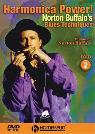 Video HARMONICA POWER BLUES TECHNIQUE DVD Norton Buffalo