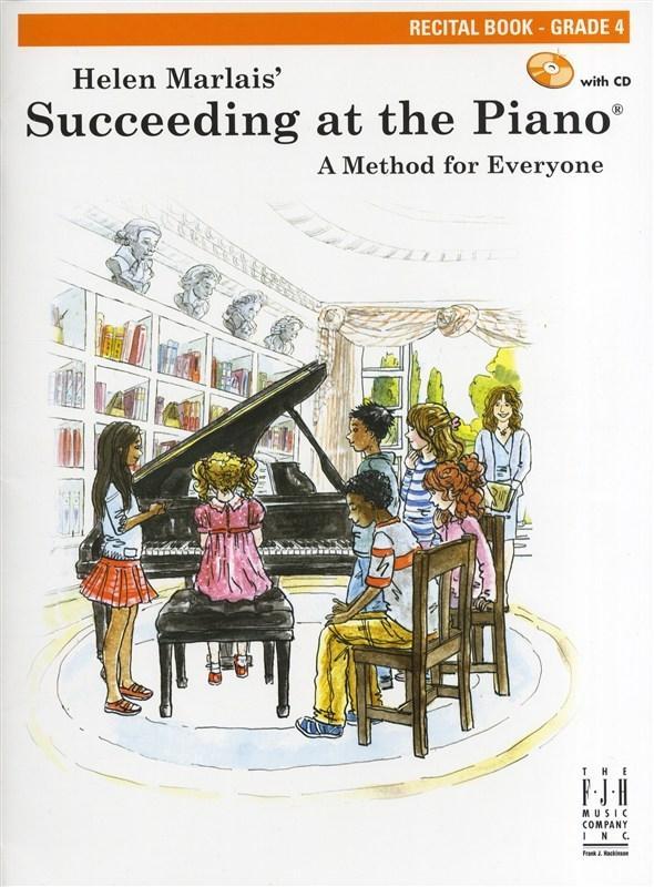 Carte HELEN MARLAIS SUCCEEDING AT THE PIANO 