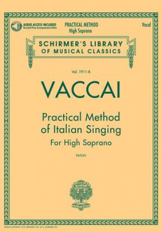 Könyv Practical Method of Italian Singing Nicola Vaccai