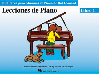 Książka Piano Lessons Book 1 - Spanish Edition Barbara Kreader