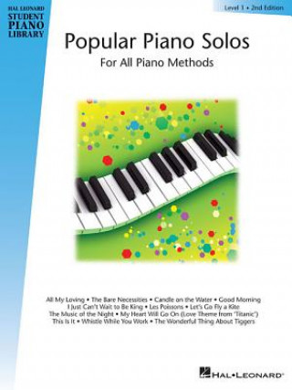 Kniha Popular Piano Solos Level 1 Hal Leona Phillip Keveren