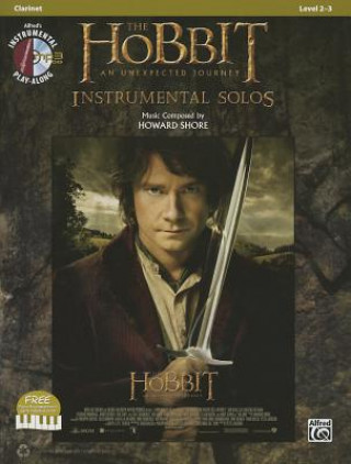 Livre HOBBIT AN UNEXPECTED JOURNEY Howard Shore