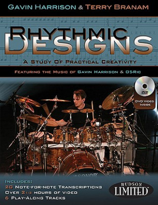 Kniha HRRSN BRNM RHYTHMC DSGN DRUMS BKDVD Gavin Harrison