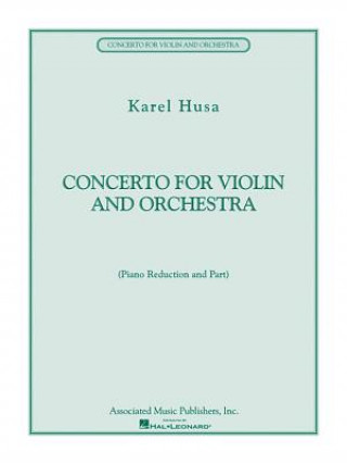 Kniha HUSA CONCERTO VIOLIN VLNPF Karel Husa