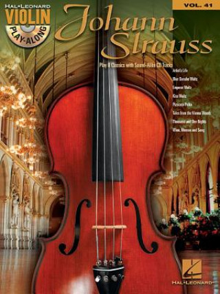 Kniha Violin Play-along Johann Strauss