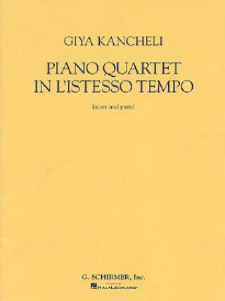 Carte KANCHELI PF 4TET IN LISTESSO TEMPO Giia Kancheli