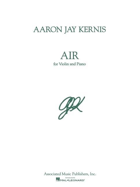 Könyv KERNIS AARON JAY AIR VLNPF Aaron Jay Kernis