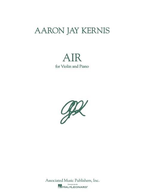 Livre KERNIS AARON JAY AIR VLNPF Aaron Jay Kernis